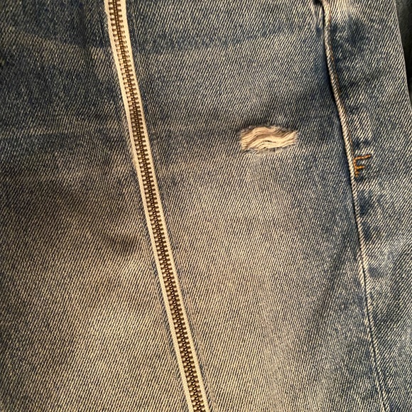 NWT Frame Denim Le Original Zip-Embellished Jeans MSRP $495 Size: 25 - Picture 8 of 16